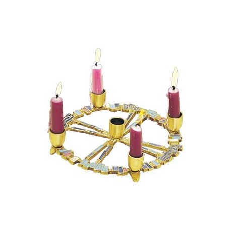 A Light Shines Advent Wreath for Home