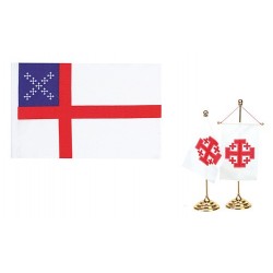 Episcopal Shield Banner Desk Flag