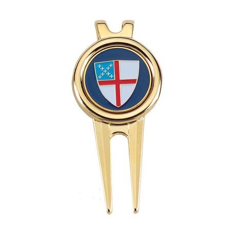 Golf Divet Tool - Episcopal Shield