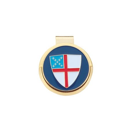 Golf Hat Clip - Episcopal Shield