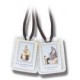 Brown Scapular with Plastic