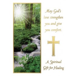 A Spiritual Gift for Healing Mass Card