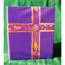 Liturgical Binder Royal Purple w/Gold