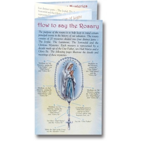 Mysteries Of The Rosary Folder