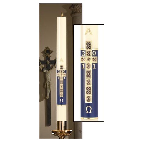Holy Cross Paschal Candle