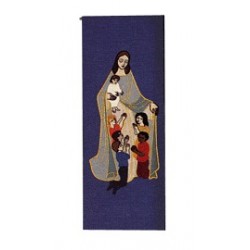 Our Lady with Children Tapestry