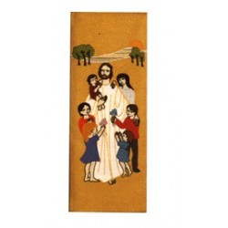 Christ with Children Tapestry
