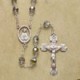 7mm Vitreal Rosary with Sterling Silver Crucifix & Center - Boxed