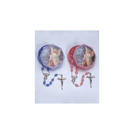 Guardian Angel Rosary Box with Rosary