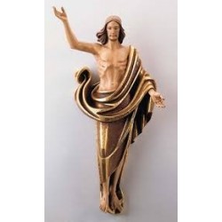 Risen Christ - Cast Bronze 3/4 Relief