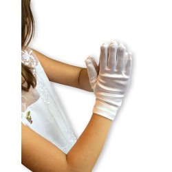 First Communion Gloves-Medium