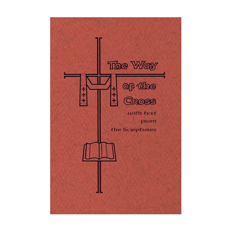 Way of the Cross with Scriptures (Large Print)