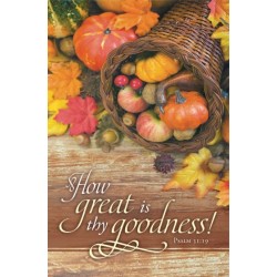 Thanksgiving Bulletin