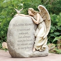 Memorial Angel Garden Stone