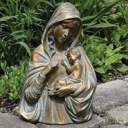 Madonna & Child Garden Statue