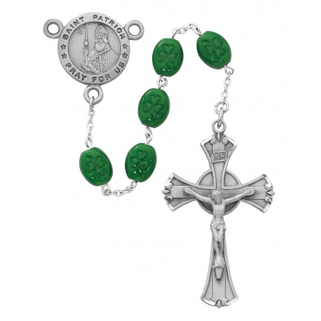 St. Patrick Rosary - Pewter