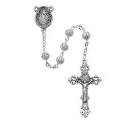 Silver Filagree Rosary