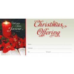 Unto You is Born A Saviour Christmas Offering Envelope