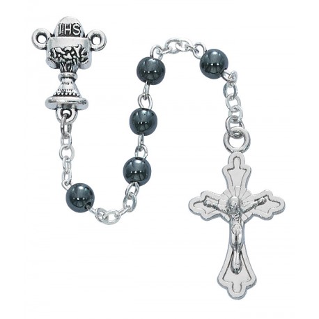 Hematite Communion Rosary