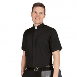 R J Toomey Summer Comfort Slim Fit SS Clergy Shirt