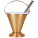Holy Water Pot and Sprinkler - Bronze Finish