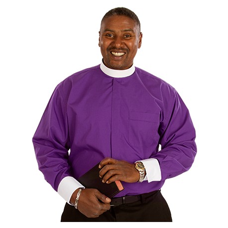 Banded Collar Clergy Shirt