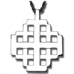 Jerusalem Cross-Sterling Silver