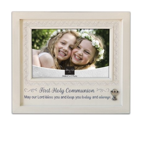 1st Communion Frame w/Lace