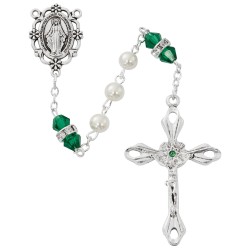 Pearl Emerald Rosary