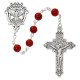 Red Marble Holy Spirit Rosary