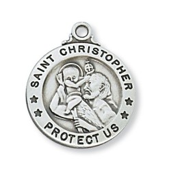 St. Christopher Sterling Silver Medal
