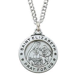 St. Elizabeth Sterling Silver Medal