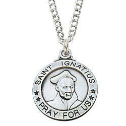 St. Ignatius Sterling Silver Medal