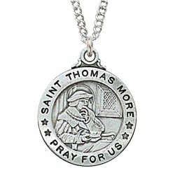 St. Thomas More Sterling Silver Medal