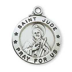 St. Jude Sterling Silver Medal