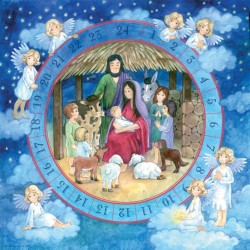 Adoring Angels Jumbo Advent Calendar