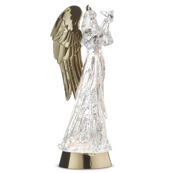 Lighted Angel with Dove
