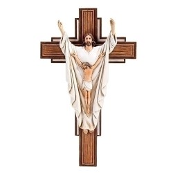 He I Risen Crucifix