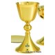 24K Gold Plated Chalice w/Paten