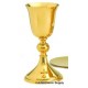 24K Gold Plated Chalice w/Paten