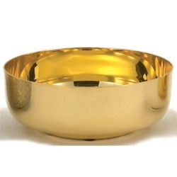 24K Gold Plated Open Ciborium - 350 Host