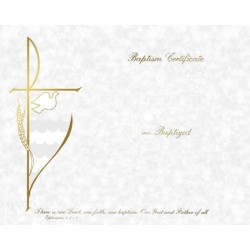 Baptism Certificate - Blank