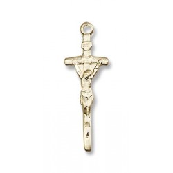 Gold Filled Papal Crucifix Pendant