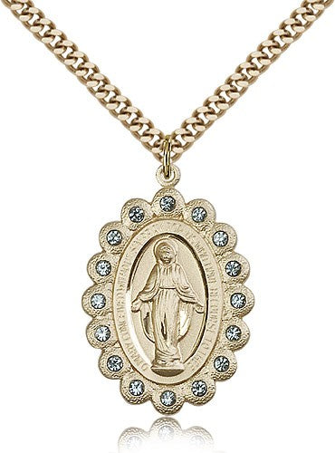 Gold Filled Miraculous Pendant