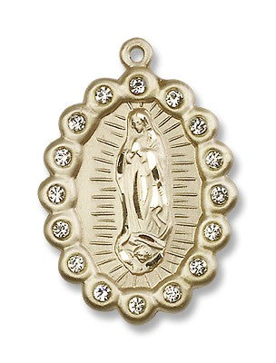 Gold Filled O/L of Guadalupe Pendant