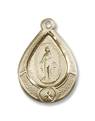 Gold Filled Miraculous Pendant