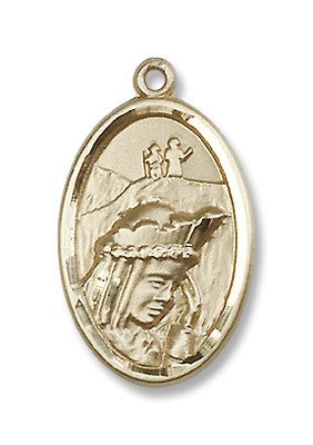 Gold Filled O/L of La Salette Pendant