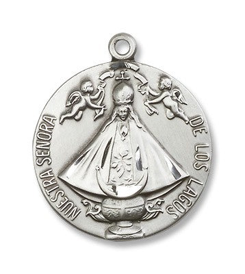 Sterling Silver Senora de Los Lagos Pendant