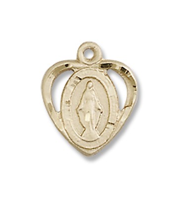 Gold Filled Miraculous Pendant