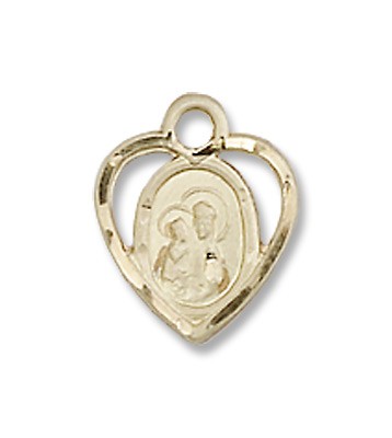 Gold Filled O/L of Perpetual Health Pendant